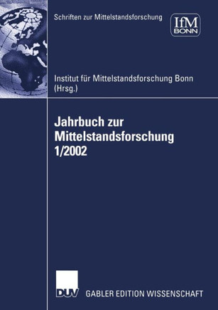 Jahrbuch Zur Mittelstandsforschung 1/2002
