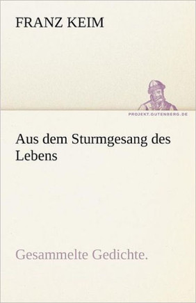 Aus Dem Sturmgesang Des Lebens