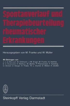 Spontanverlauf Und Therapiebeurteilung Rheumatischer Erkrankungen
