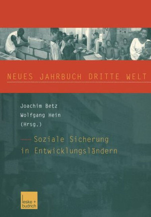 Neues Jahrbuch Dritte Welt: Soziale Sicherung in Entwicklungsländern