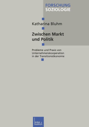 Zwischen Markt Und Politik: Probleme Und PRAXIS Von Unternehmenskooperationen in Der Transitionsökonomie