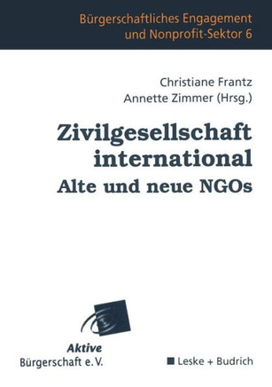 Zivilgesellschaft International Alte Und Neue NGOs