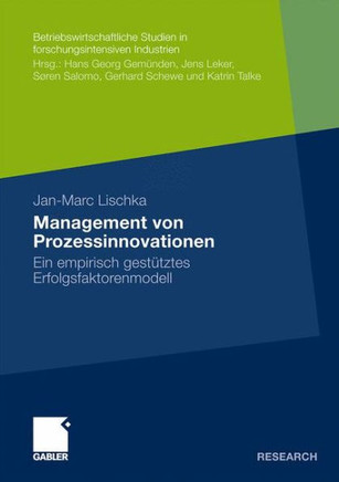 Management Von Prozessinnovationen: Ein Empirisch Gestütztes Erfolgsfaktorenmodell