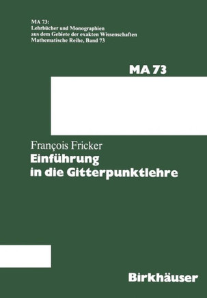 Einführung in Die Gitterpunktlehre