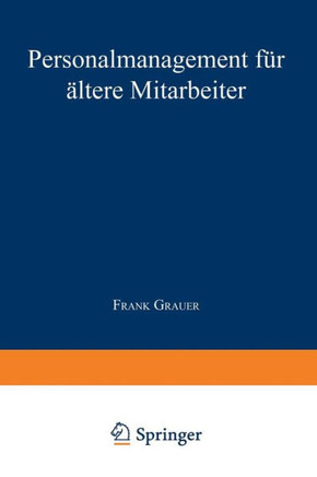 Personalmanagement Für Ältere Mitarbeiter