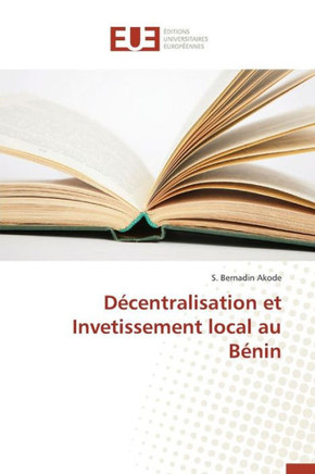 D?entralisation Et Invetissement Local Au B?in
