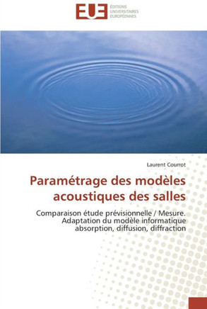 Param?rage des mod?es acoustiques des salles