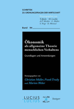 ?onomik als allgemeine Theorie menschlichen Verhaltens