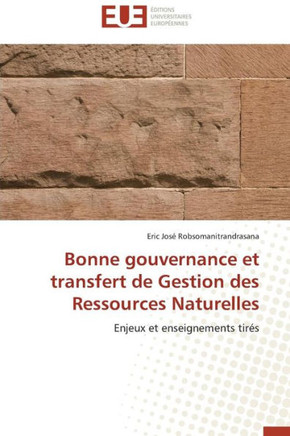 Bonne Gouvernance Et Transfert de Gestion Des Ressources Naturelles