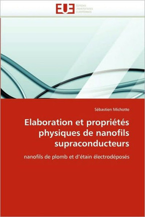 Elaboration Et Propri?? Physiques de Nanofils Supraconducteurs