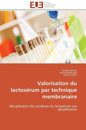 Valorisation Du Lactos?um Par Technique Membranaire