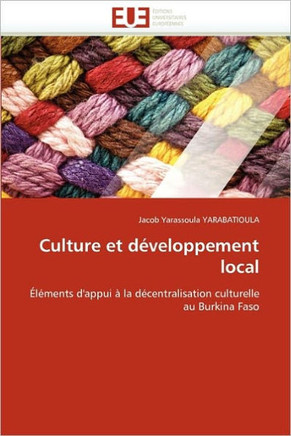 Culture Et D?eloppement Local