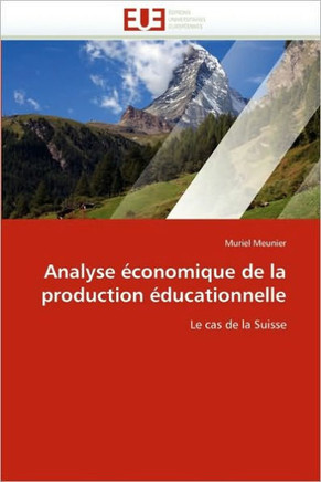 Analyse ?onomique de la Production ?ucationnelle