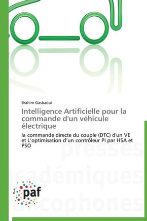 Intelligence Artificielle Pour La Commande d'Un V?icule ?ectrique
