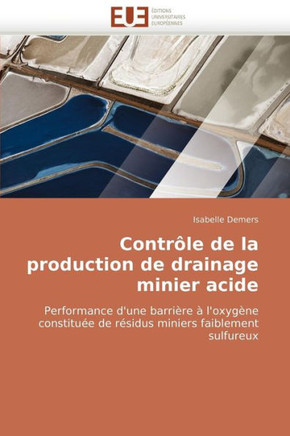 Contr?e de la Production de Drainage Minier Acide