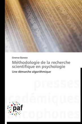 M?hodologie de la Recherche Scientifique En Psychologie