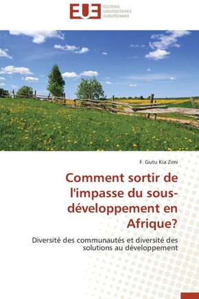 Comment Sortir de l'Impasse Du Sous-D?eloppement En Afrique?
