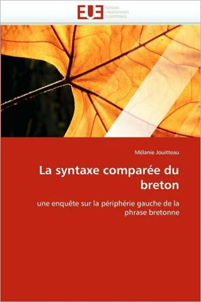 La Syntaxe Compar? Du Breton