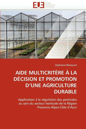 Aide Multicrit?e ?La D?ision Et Promotion D Une Agriculture Durable