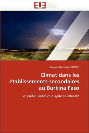 Climat Dans Les ?ablissements Secondaires Au Burkina Faso