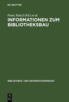 Informationen zum Bibliotheksbau