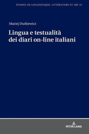 Lingua e testualit?dei diari on-line italiani