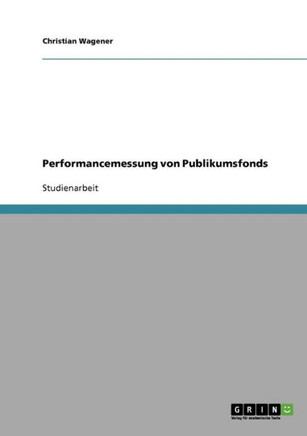 Performancemessung von Publikumsfonds