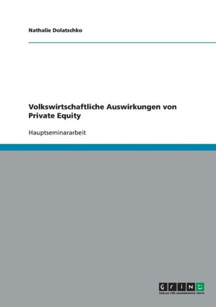 Volkswirtschaftliche Auswirkungen von Private Equity