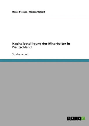 Kapitalbeteiligung der Mitarbeiter in Deutschland