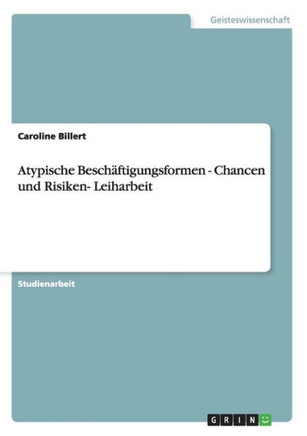 Atypische Besch?tigungsformen - Chancen und Risiken- Leiharbeit
