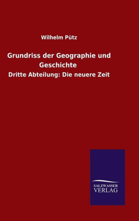 Grundriss der Geographie und Geschichte