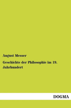 Geschichte der Philosophie im 19. Jahrhundert
