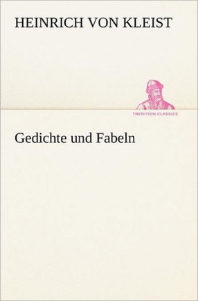 Gedichte Und Fabeln