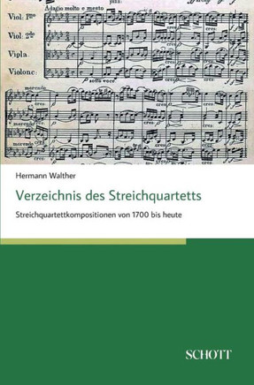 Verzeichnis des Streichquartetts Verzeichnis des Streichquartetts