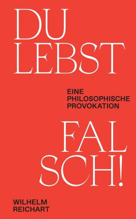 Du lebst falsch!: Eine philosophische Provokation (German Edition)