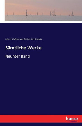 S?mtliche Werke: Neunter Band