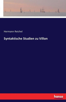 Syntaktische Studien zu Villon