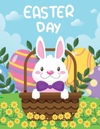 Easter Day Activity Book For Kids: Activity Book For Kids How To Draw Easter, Mazes For Easter, Connect The Dots Easter