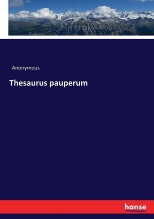 Thesaurus pauperum