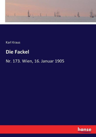 Die Fackel: Nr. 173. Wien, 16. Januar 1905