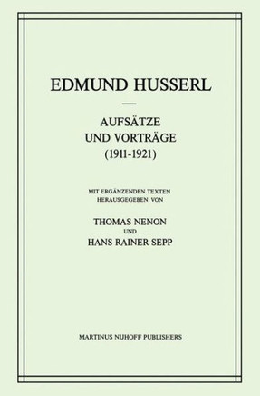 Aufs?tze Und Vortr?ge (1911-1921)