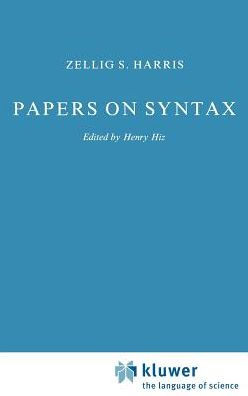 Papers on Syntax