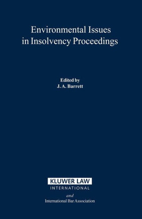 Environmental Issues In Insolvency Proceedings