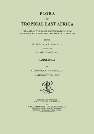Flora of Tropical East Africa - Sapindaceae (1998)