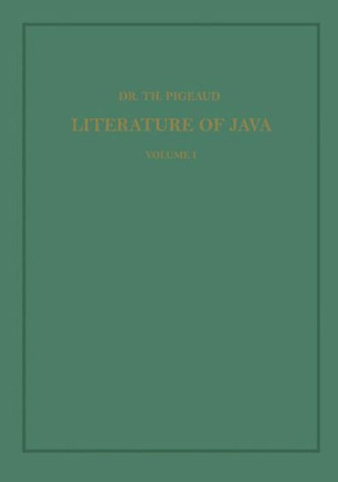 Synopsis of Javanese Literature 900-1900 A.D.