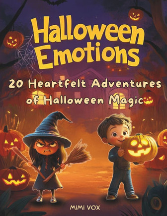 Halloween Emotions. 20 Heartfelt Adventures of Halloween Magic: Discover How Little Characters Explore Joy, Fear, Love, and More Through Heartwarming