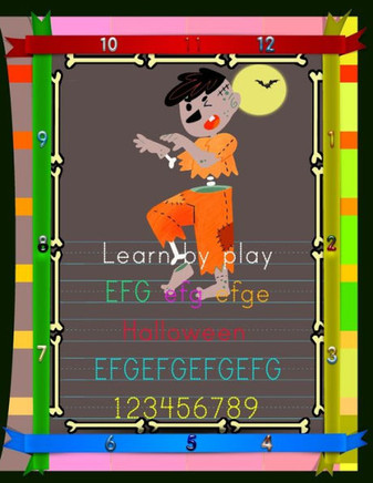 Halloween Prek ABC Workbook: Halloween K Alphabet Activity Workbook.Halloween K Alphabet Activity Worksheets.Halloween K ABC Activity Worksheets.Ha