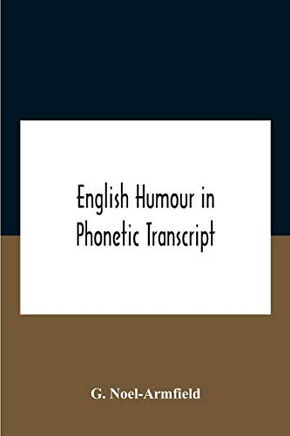 English Humour In Phonetic Transcript - Paperback