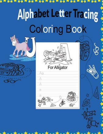 Alphabet Letter Tracing Coloring Book