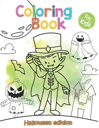 Spooky Halloween Activity Book for Kids and Adults: Halloween coloring book
